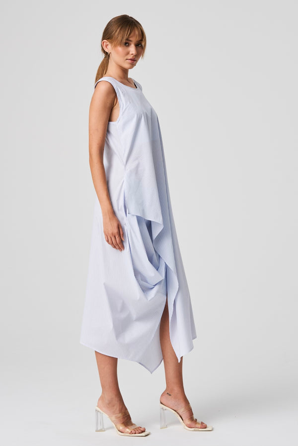 Balossa LISA Dress STRIPED LILAC