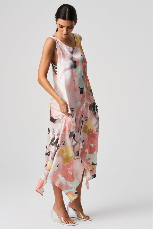 Balossa LUCE Dress PRINT PINK