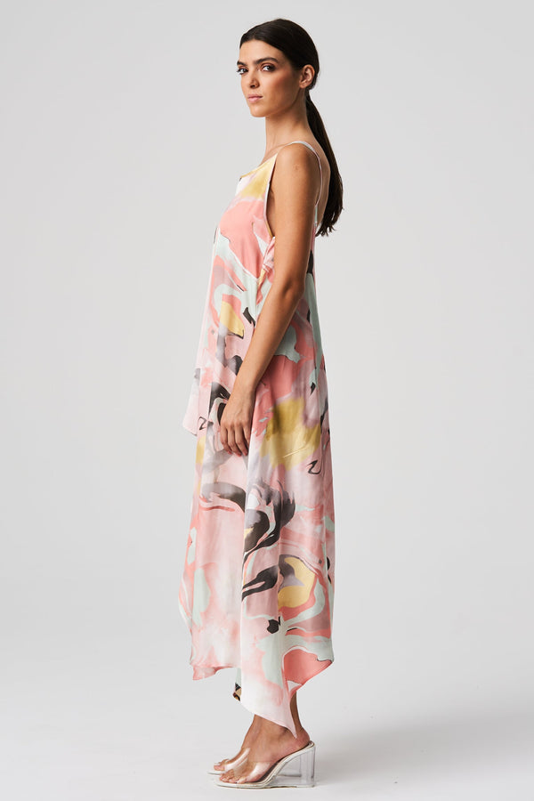 Balossa LUCE Dress PRINT PINK