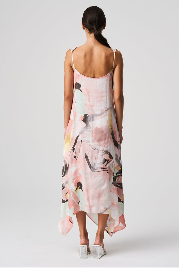 Balossa LUCE Dress PRINT PINK