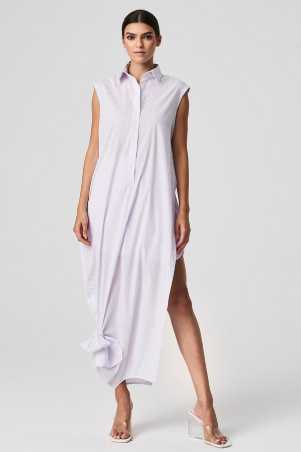 balossa MILA Dress STRIPED VANILLA