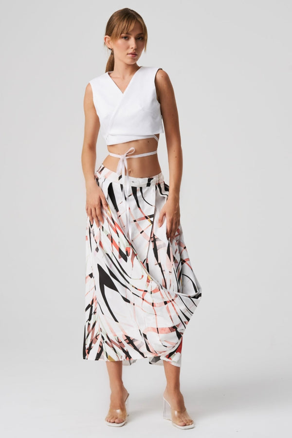 balossa MINA SKIRT WHITE
