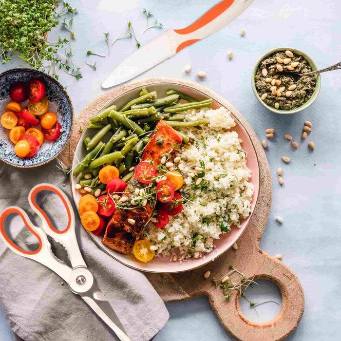 Bamboomn 4-in-1 Kitchen Shears Set With Paring Knife