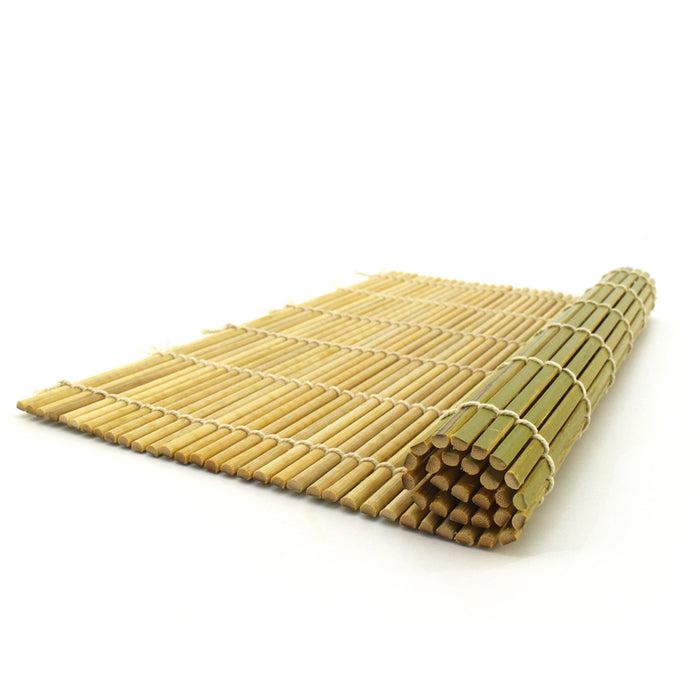 Bamboomn 4x Bamboo Sushi Rolling Mats 2x Bamboo Sushi Plates And Spreader Set