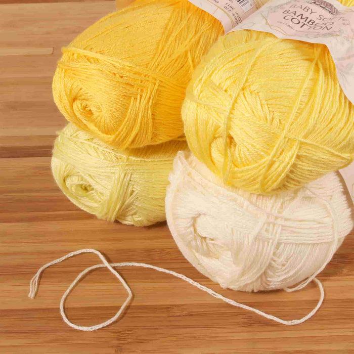 Bamboomn Baby Soft Bamboo Cotton Yarn: 1 Skein Packs