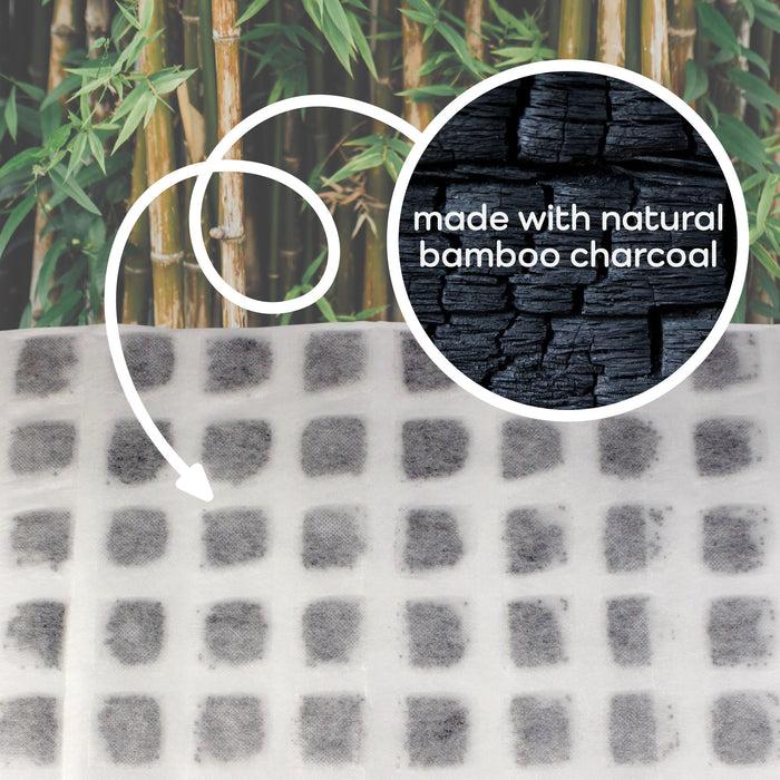 Bamboomn Bamboo Charcoal Odor Absorbing Air Purifying Drawer Liner