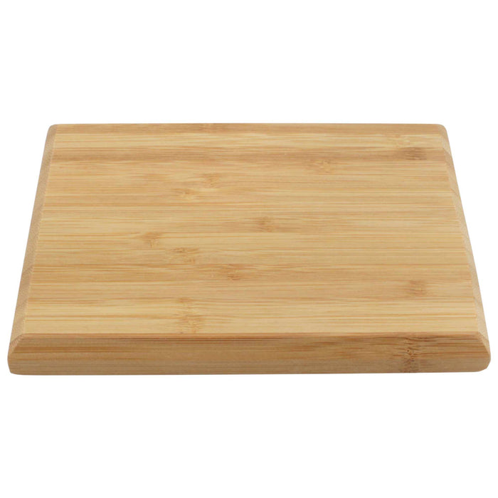 Bamboomn Bamboo Cutting Board With Chamfered Edge - 7.9" X 5.5" X 0.75"