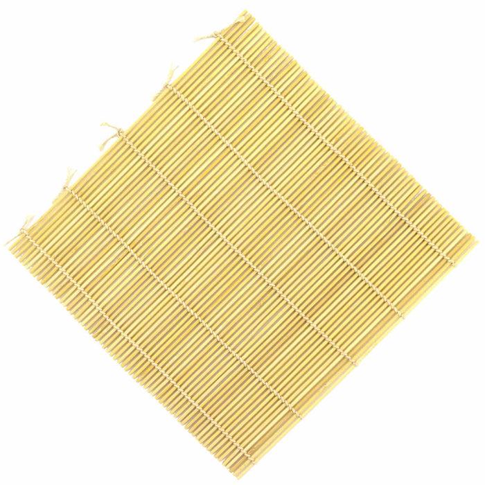 Bamboomn Bamboo Sushi Rolling Mats And Rice Paddles