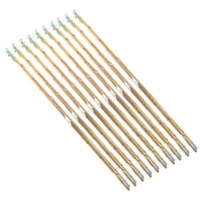 Bamboomn Bamboo Vintage Cane Fishing Pole With Bobber Hook Line And Sinker