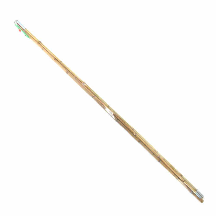 bamboomn Bamboo Vintage Cane Fishing Pole with Bobber Hook Line and Sinker
