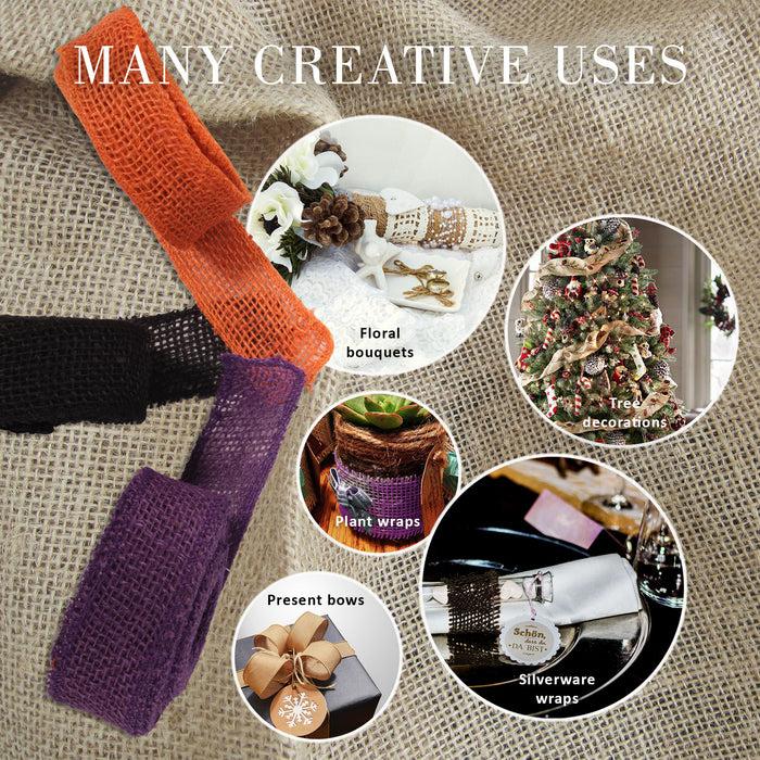 Bamboomn 1.5'' Burlap Ribbon