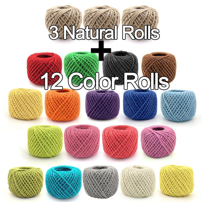 Bamboomn 2mm Jute Twine String Surprise Packs