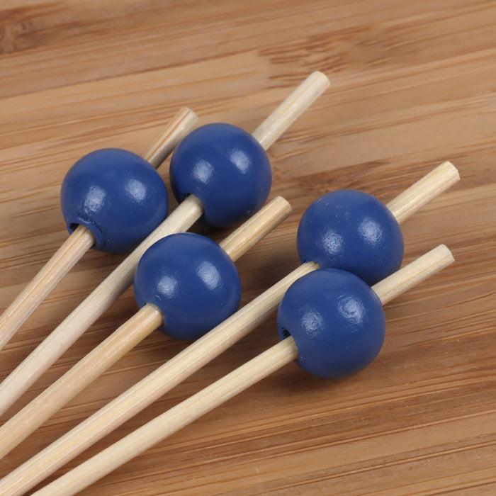 Bamboomn 3.9" Ball Bamboo Food Picks