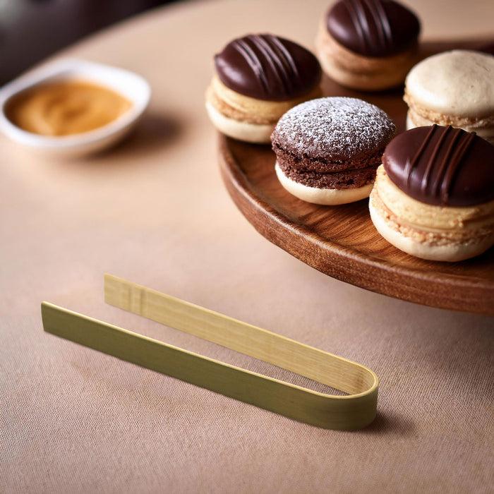 Bamboomn 3.9" Disposable Bamboo Mini 'U' Tongs