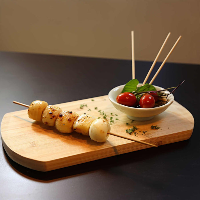Bamboomn 3mm Sharp Point Round Bamboo Skewers