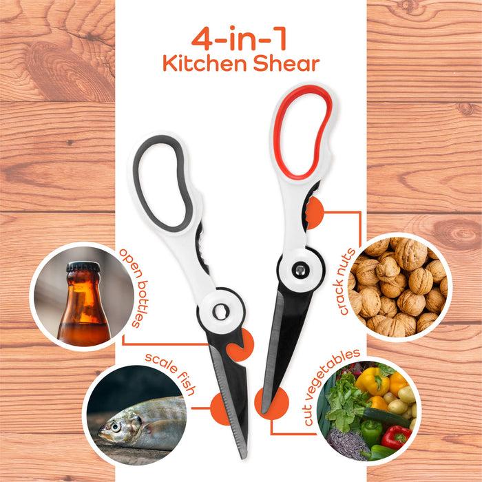 Bamboomn 4-in-1 Kitchen Shears