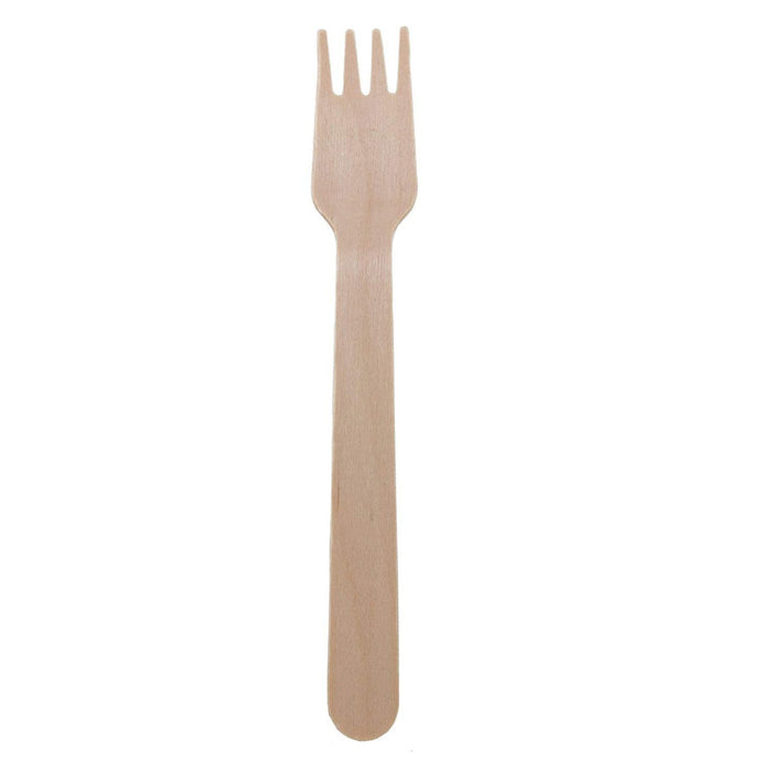 Bamboomn 5.5" Disposable Pine Flatware