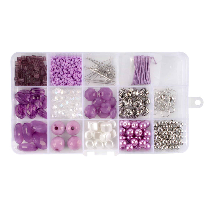 Bamboomn 600pc Bead Jewelry Kits