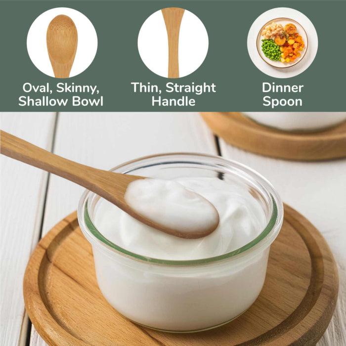 Bamboomn 8" Reusable Bamboo Dinner Utensils