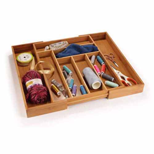 Bamboomn Adjustable Drawer Holder