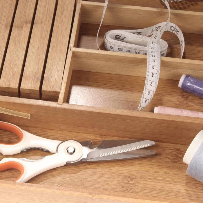 Bamboomn Adjustable Drawer Organizer