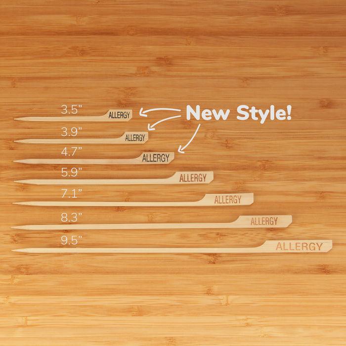 Bamboomn Allergy Paddle Bamboo Food Picks