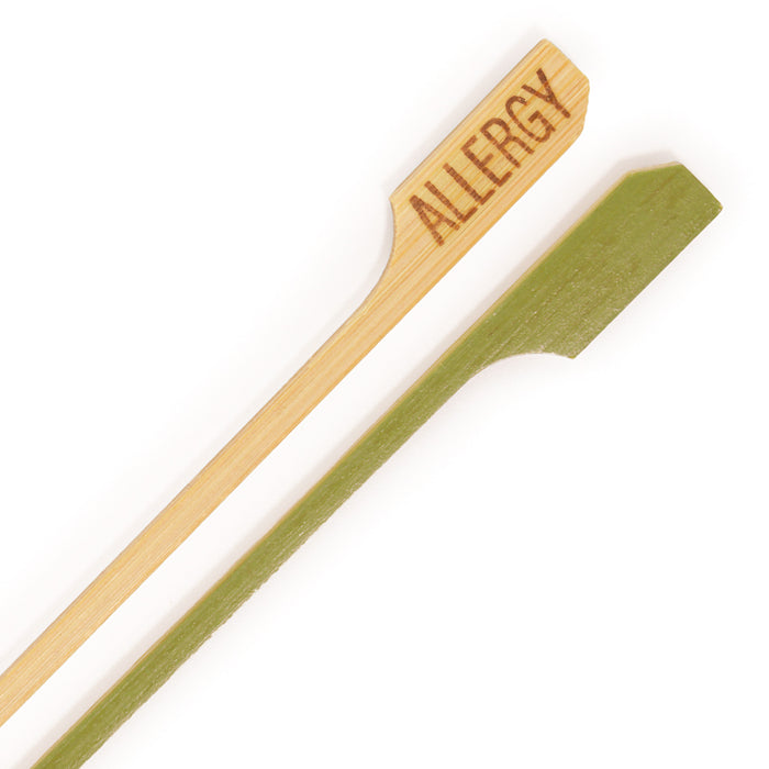 bamboomn Allergy Paddle Bamboo Food Picks