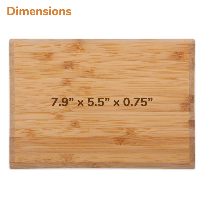 Bamboomn Anniversary Custom Engraved Bamboo Plaque