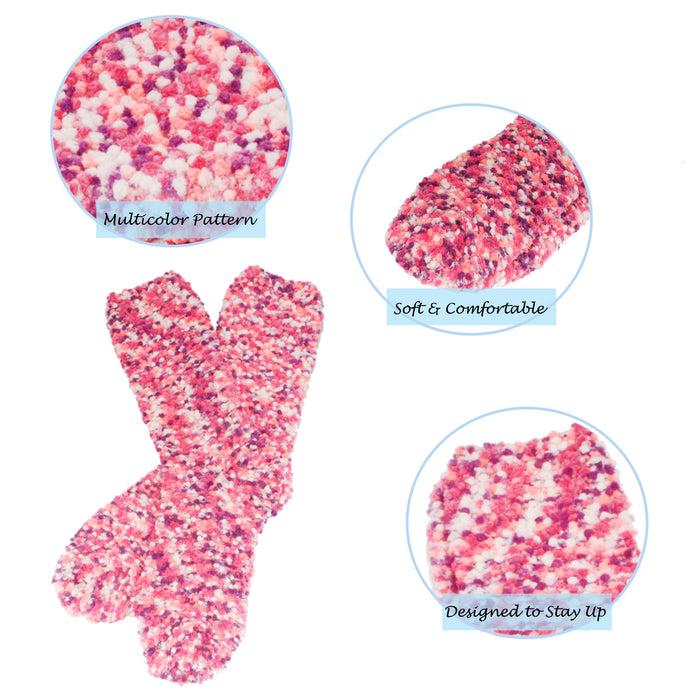 Bamboomn Assorted Fuzzy Knobby Socks