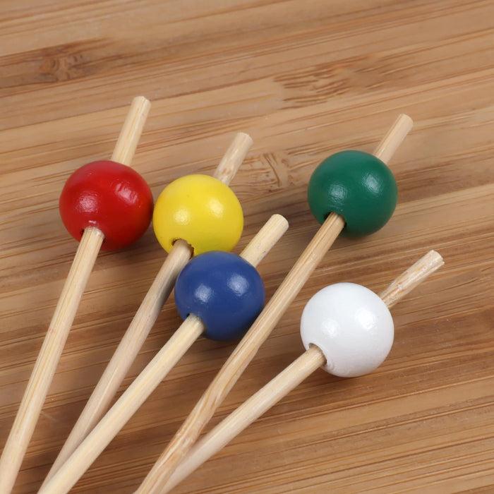 Bamboomn Ball Bamboo Food Picks