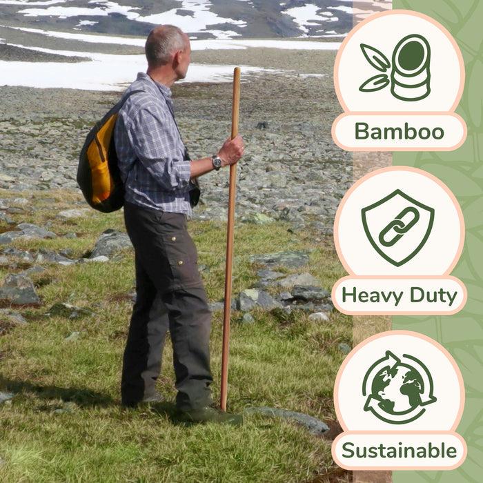 Bamboomn Bamboo Bo Staff Round End