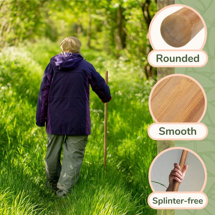 Bamboomn Bamboo Bo Staff Round End