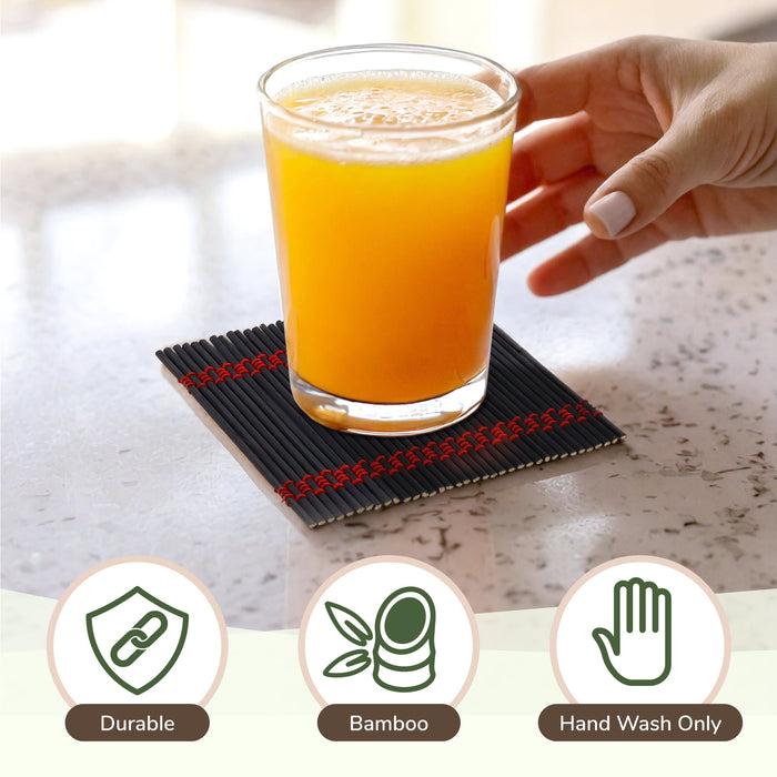 Bamboomn Bamboo Matchstick Coasters