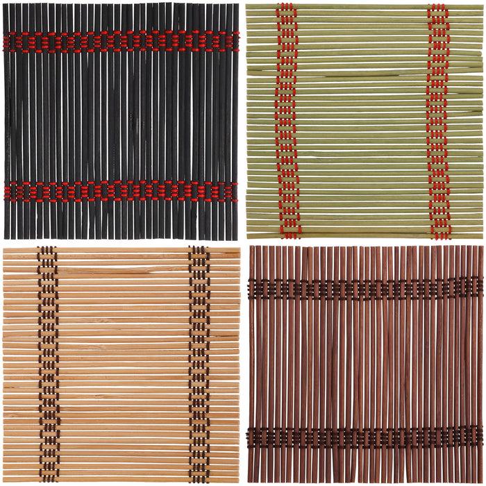 bamboomn Bamboo Matchstick Coasters