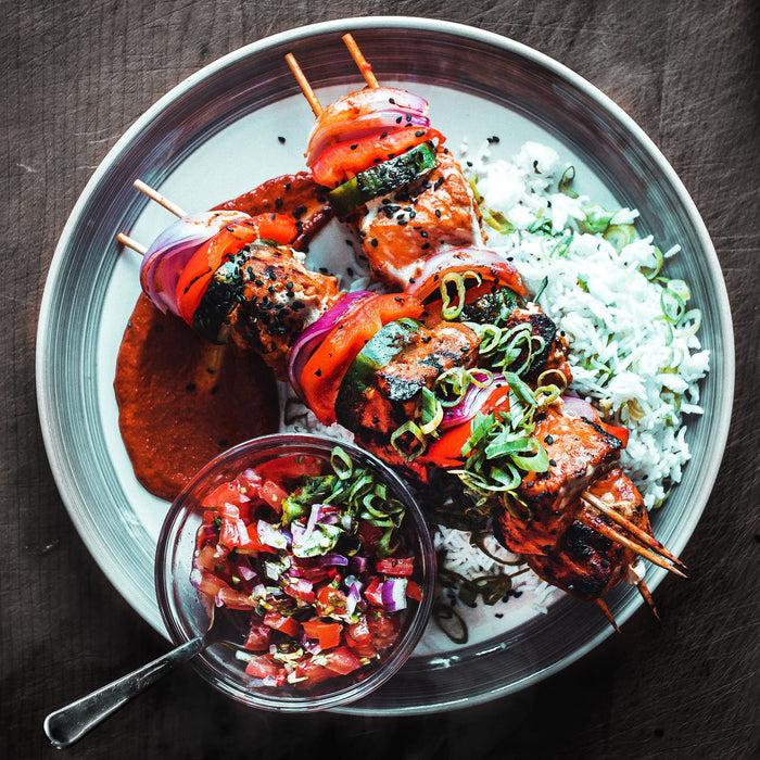 Bamboomn Bamboo Sharp Point Round Skewers - 5mm