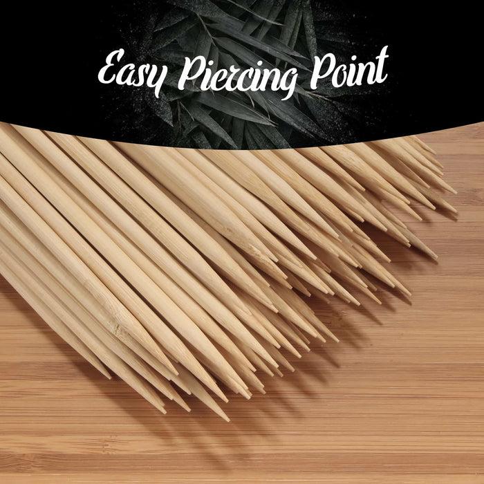 Bamboomn Bamboo Sharp Point Round Skewers - 5mm