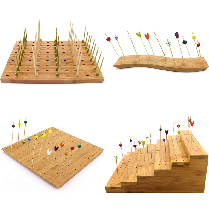bamboomn Bamboo Skewer Stands