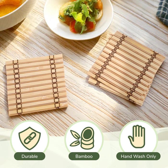 Bamboomn Bamboo Slat Coasters