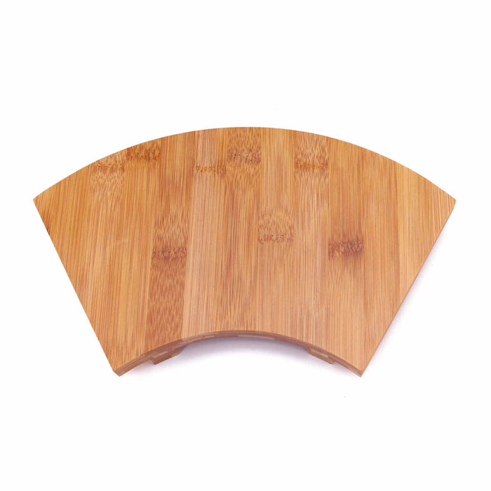 Bamboomn Bamboo Sushi Board Fan-Shape Serving Tray