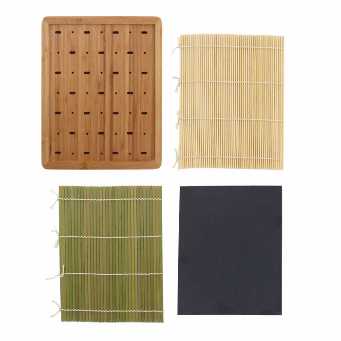 Bamboomn Bamboo Sushi Tray Skewer Holder