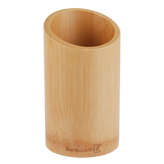 bamboomn Bamboo Utensil Holder