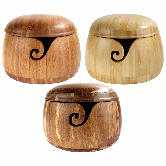 bamboomn Bamboo Yarn Bowl