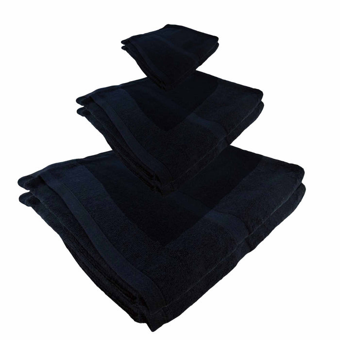 Bamboomn Bath Towel Sets: Bamboo/Cotton 535 GSM