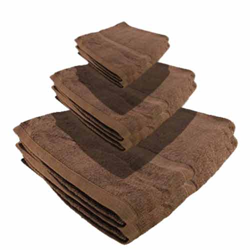 bamboomn Bath Towel Sets: Bamboo/Cotton 535 GSM