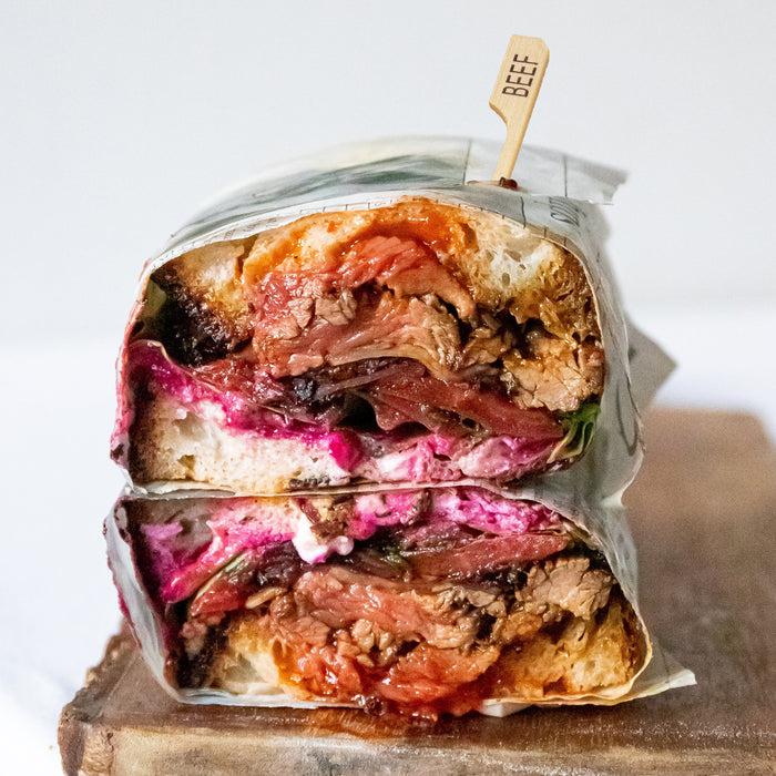 Bamboomn Beef Paddle Bamboo Food Picks