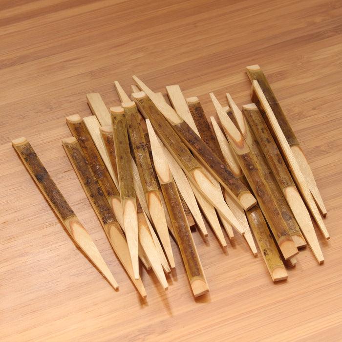 Bamboomn Black Willow Food Picks