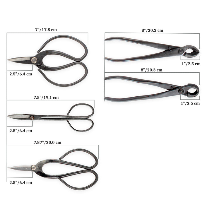 Bamboomn Bonsai 5pc Shear Set