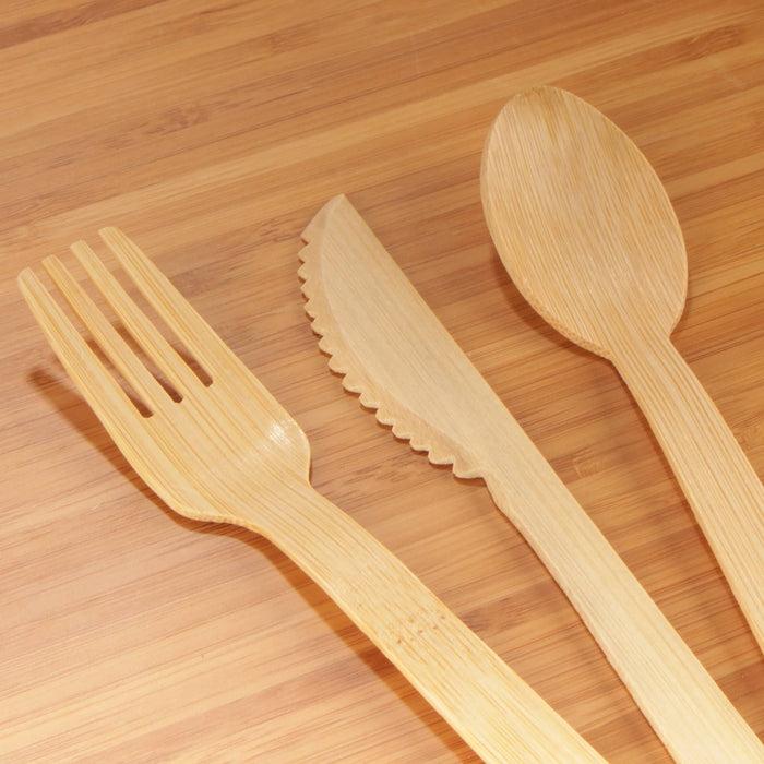 Bamboomn Bulk Catering Bamboo Veneer Utensils
