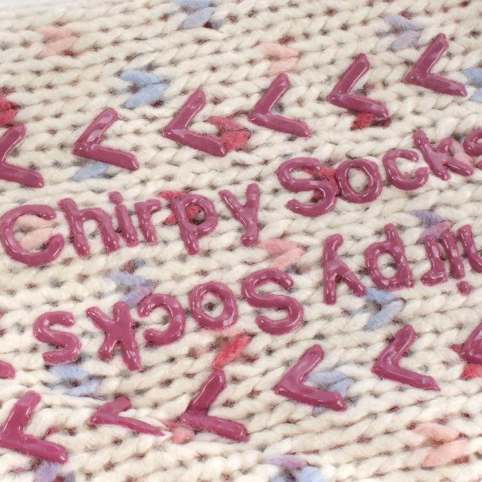 Bamboomn Cabin Fleece-Lined Non-Slip Crew Socks