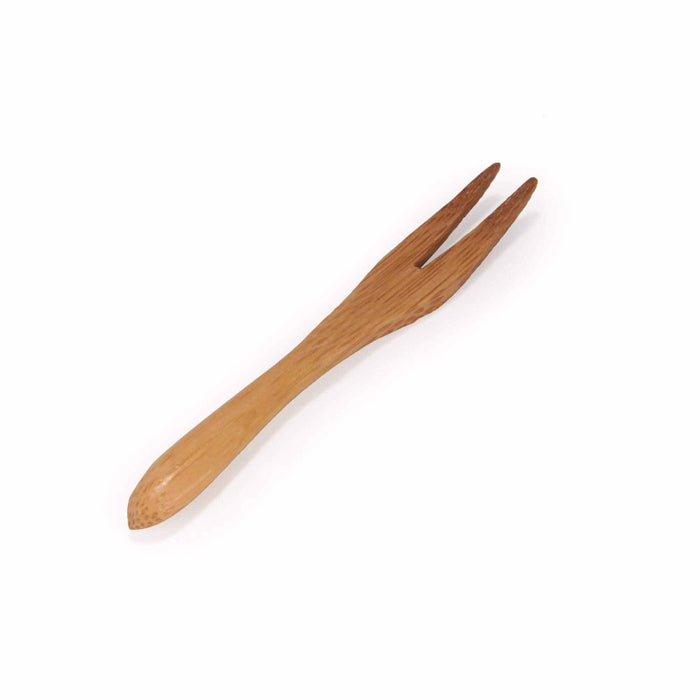 Bamboomn Carbonized Brown Mini Bamboo Forks
